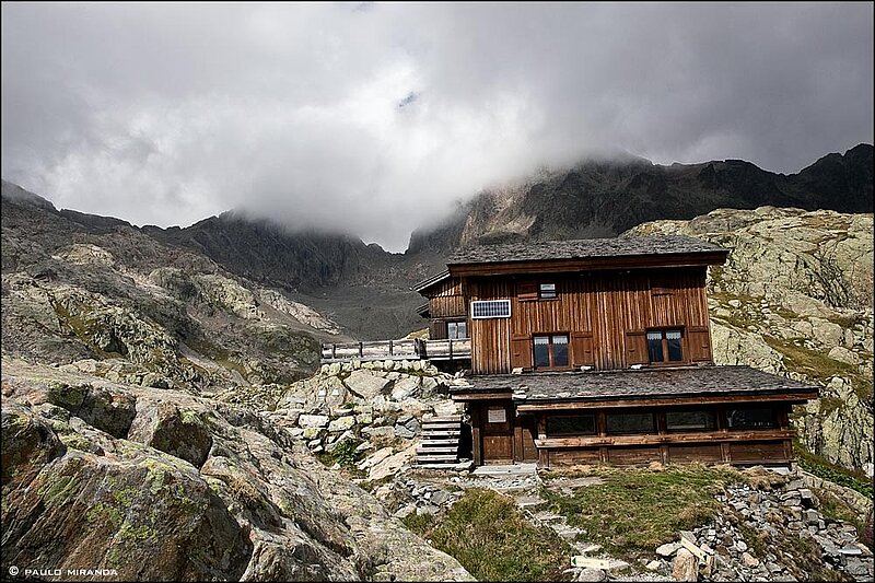 Refúgio Lac Blanc (2.352 m).
