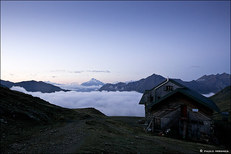 Refúgio do Col de la Croix-du-Bonhomme (ou simplesmente Refúgio du Bonhomme).